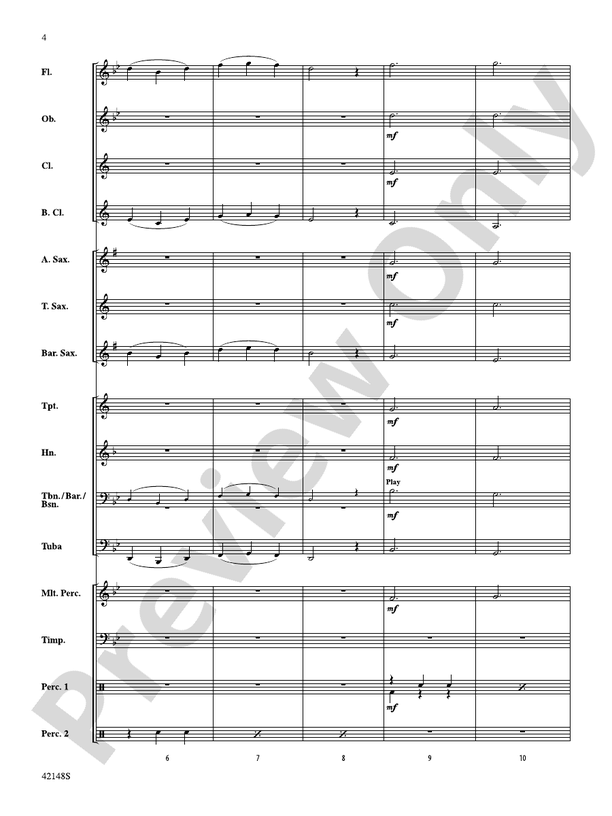 Nautical Bits & Pieces - Concert Band Conductor Score & Parts (Digital Download)