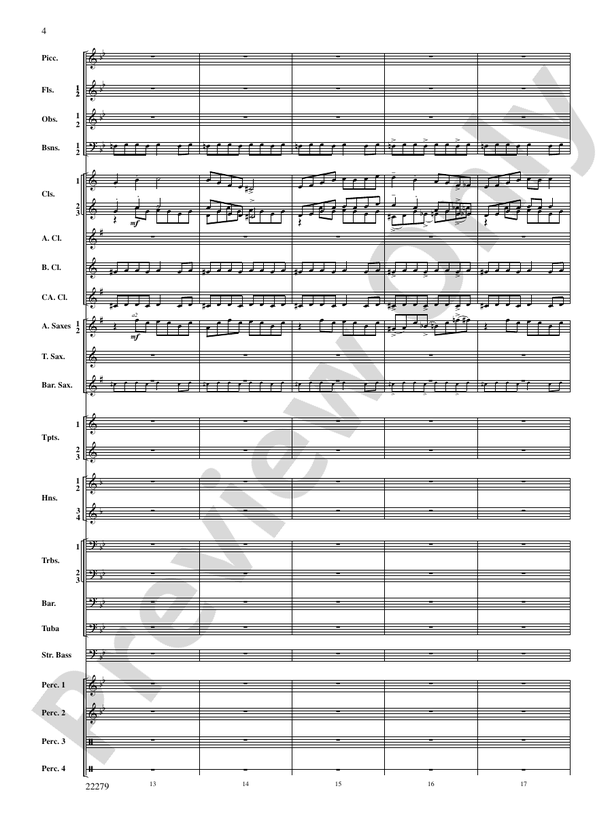 Bayou Breakdown - Concert Band Conductor Score & Parts (Digital Download)