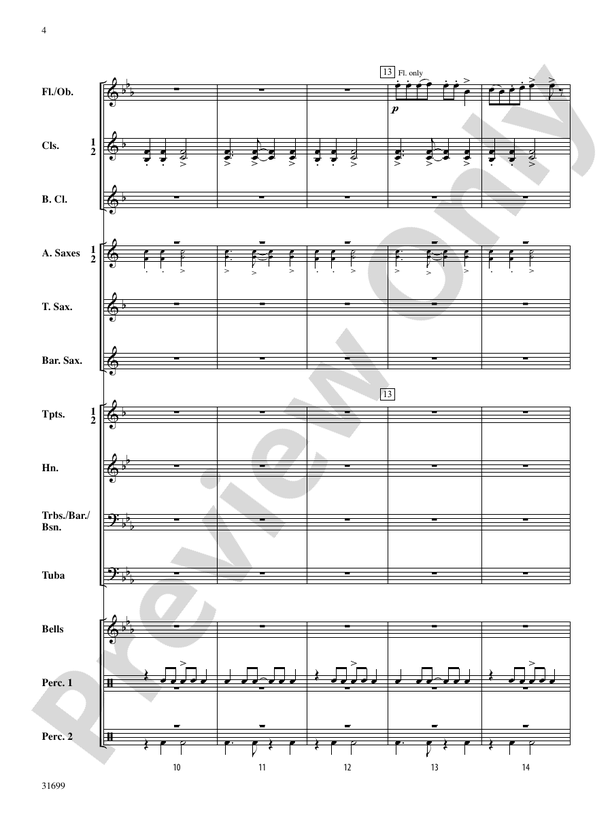 At the Feast of Stephen (Scott Watson) - Concert Band Conductor Score & Parts (Digital Download)
