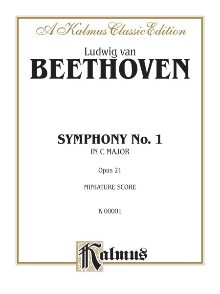 SYMPHONY NO 1 ORCH  Beethoven Ludwig van