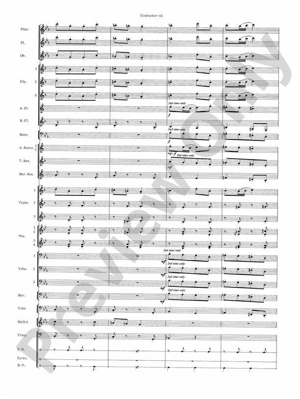 Carmen Suite - Concert Band Conductor Score & Parts (Digital Download)