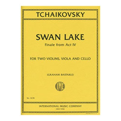 Swan Lake, Finale from Act IV - for String Quartet - Peter Ilyich Tchaikovsky - Viola|Cello|Violin IMC String Quartet