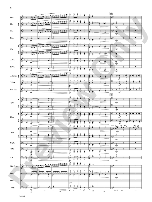 River Songs of the South - Concert Band Conductor Score & Parts (Digital Download)