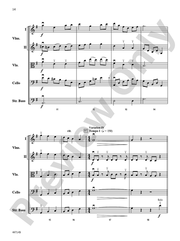 Yumiweeus - String Orchestra Conductor Score & Parts (Digital Download)