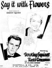 Say It With Flowers - Dorothy Squires - PVG (Digital Download)