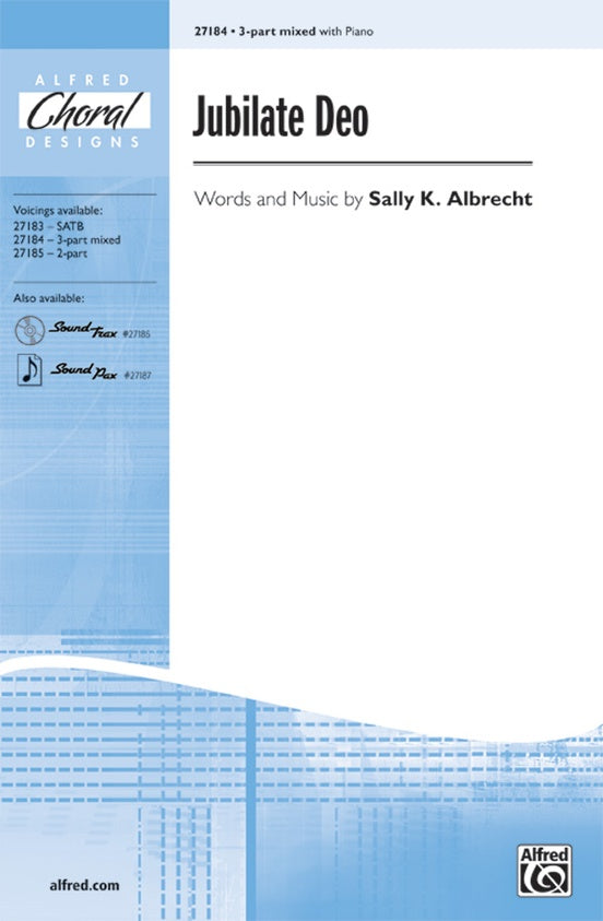 Jubilate Deo – 3-Part Mixed Choral Octavo (Digital Download)