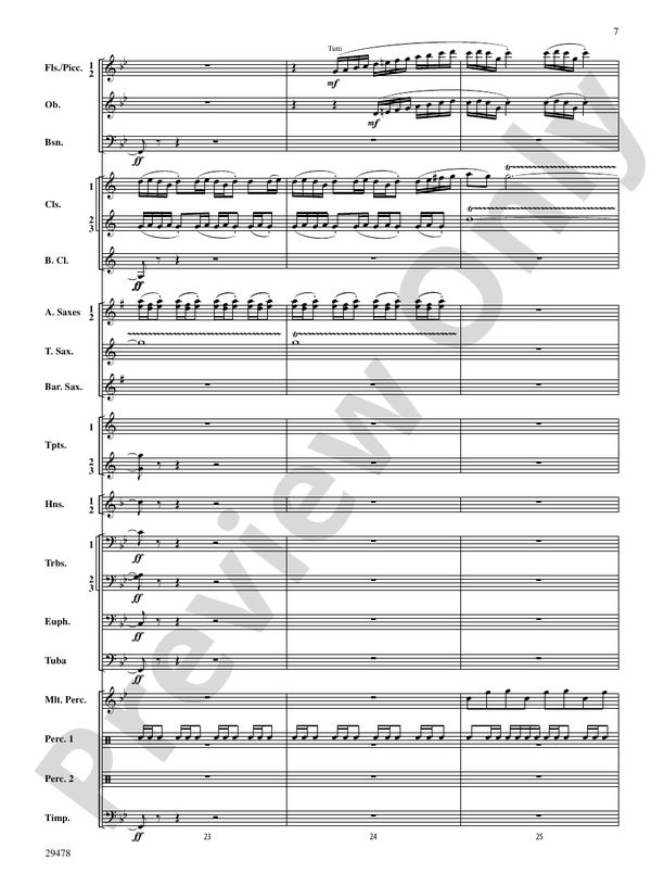 Three Georgian Vignettes - Concert Band Conductor Score & Parts (Digital Download)