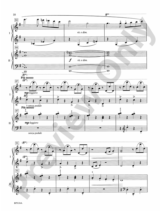 Concerto in G Major - 2 Pianos, 4 Hands (Digital Download)