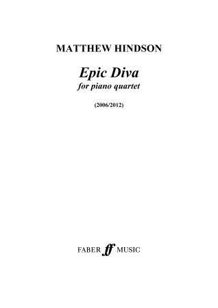 Epic Diva - Piano Quartet (Digital Download)