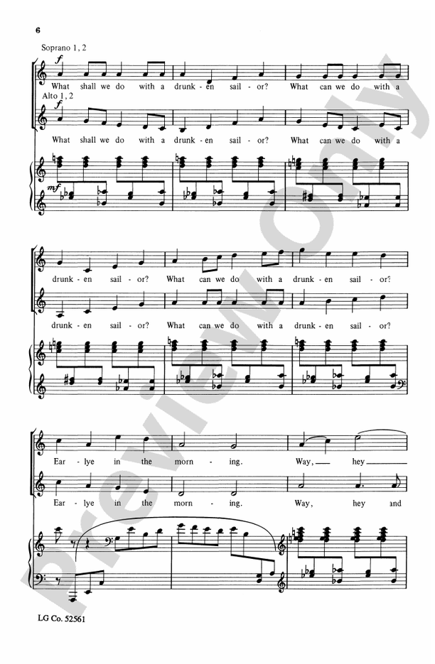 Round the Globe (Part 1) - SSAA Choral Octavo (Digital Download)