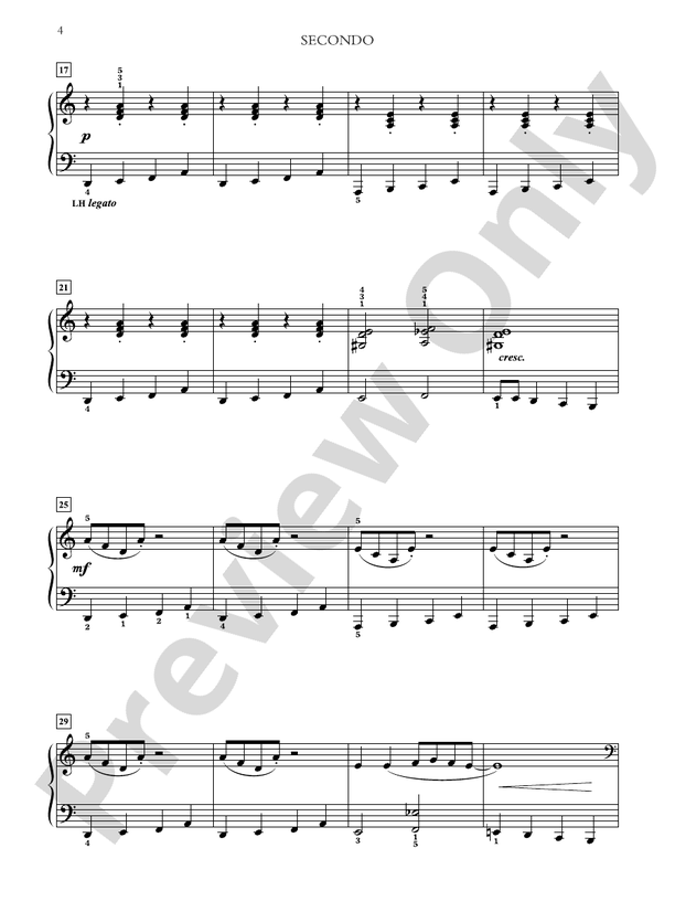 Dances for Two, Book 3: 5 Late Intermediate Piano Duets in Dance Styles - 1 Piano, 4 Hands (Digital Download)