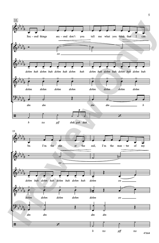 Believer – SATB, a cappella Choral Octavo (Digital Download)