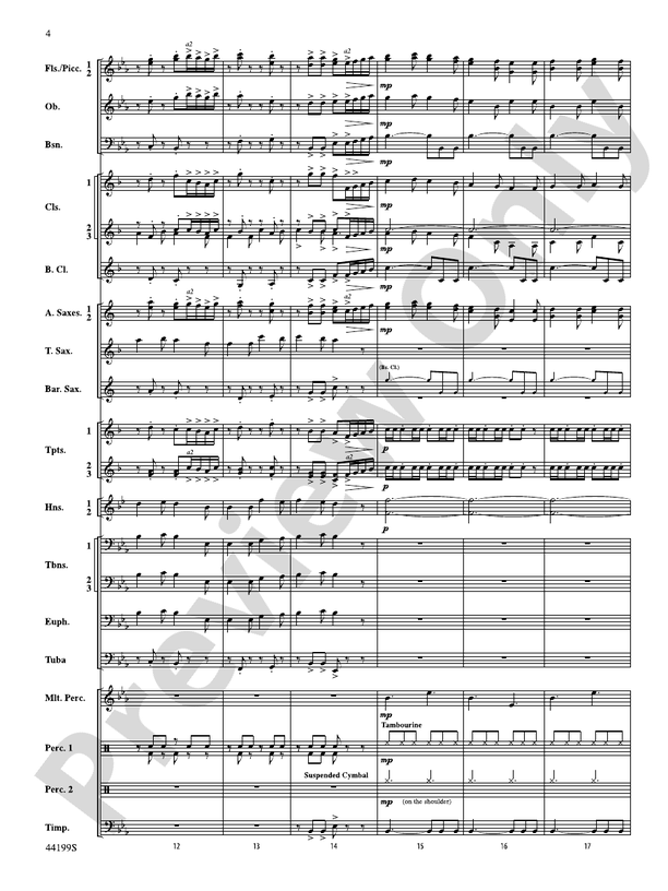 Two 16th Century Carols - Concert Band Conductor Score & Parts (Digital Download)