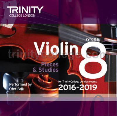 Violin Exam Pieces Grade 8, 2016-2019 - CD - Various - Violin Trinity College London CD