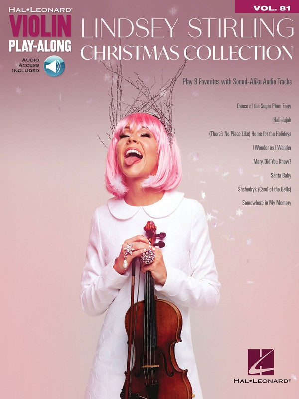 Lindsey Stirling - Christmas Collection - Violin/Audio Access Online Hal Leonard 298588
