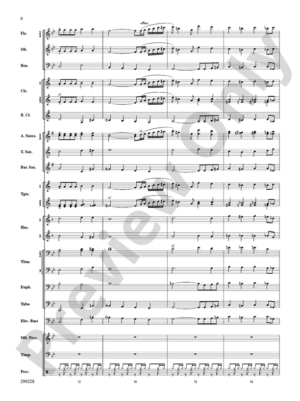 Salute to Broadway - Concert Band Conductor Score & Parts (Digital Download)