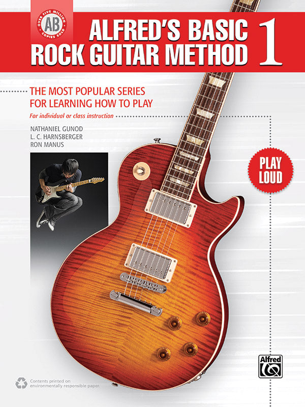 ALFREDS BASIC ROCK GUITAR METHOD 1 BK