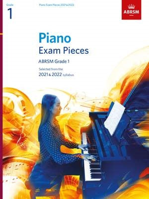 ABRSM Piano Exam Pieces 2021-22 Grade 1 - Piano Book Only ABRSM 9781786013873