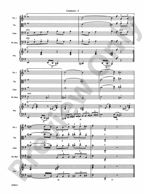 You're a Mean One, Mr. Grinch (Grade 1) - String Orchestra Conductor Score & Parts (Digital Download)