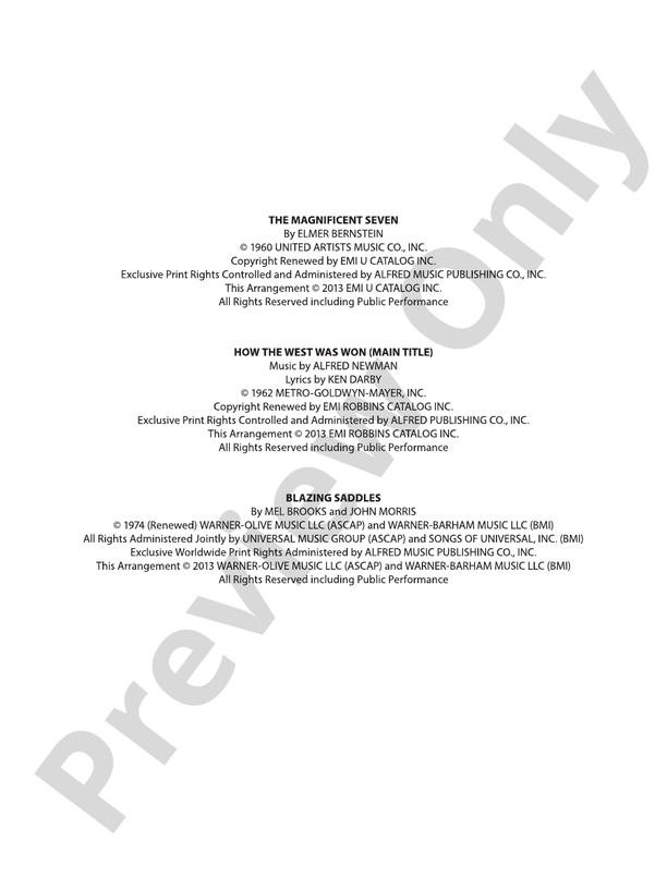 Blazing Bones of the West! - Concert Band Conductor Score & Parts (Digital Download)