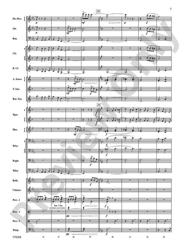 I Told You So - Concert Band Conductor Score & Parts (Digital Download)