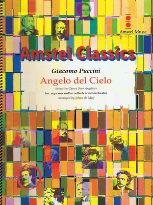 Angelo del Cielo - for Soprano and/or Cello Solo with Wind Orchestra - Angelo del Cielo - Amstel Music Parts