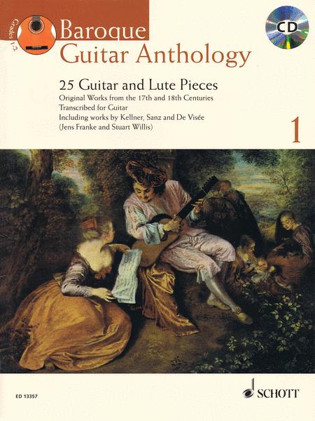BAROQUE GUITAR ANTHOLOGY 1 BK/CD - VARIOUS - SCHOTT