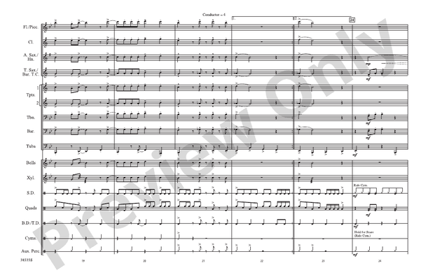 Prologue / Little Shop of Horrors – Marching Band Conductor Score & Parts (Digital Download)