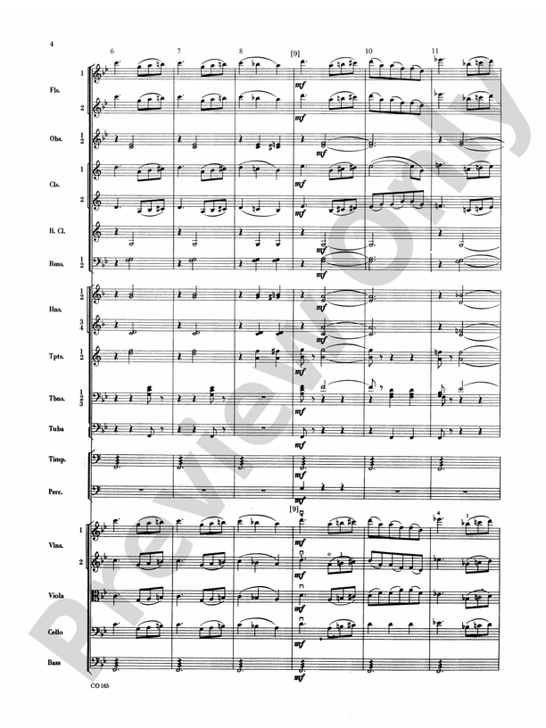 Sleeping Beauty (Waltz from the Ballet) – Full Orchestra Conductor Score & Parts (Digital Download)