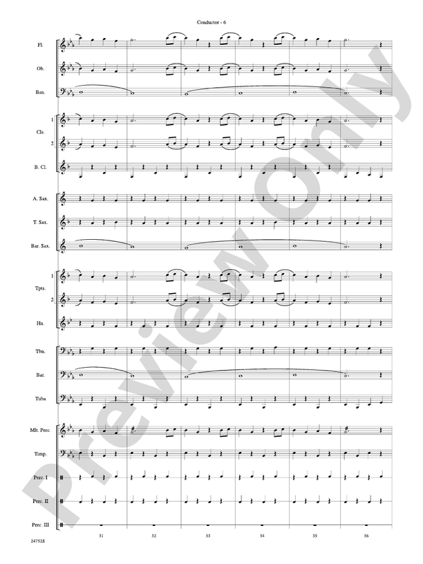 Charlie and the Chocolate Factory, Suite from - Concert Band Conductor Score & Parts (Digital Download)