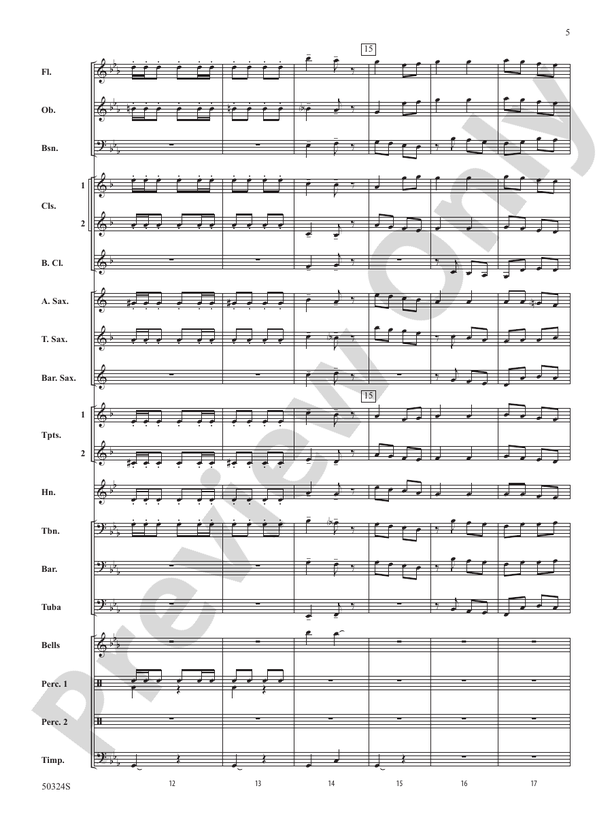 Moorside March - Concert Band Conductor Score & Parts (Digital Download)