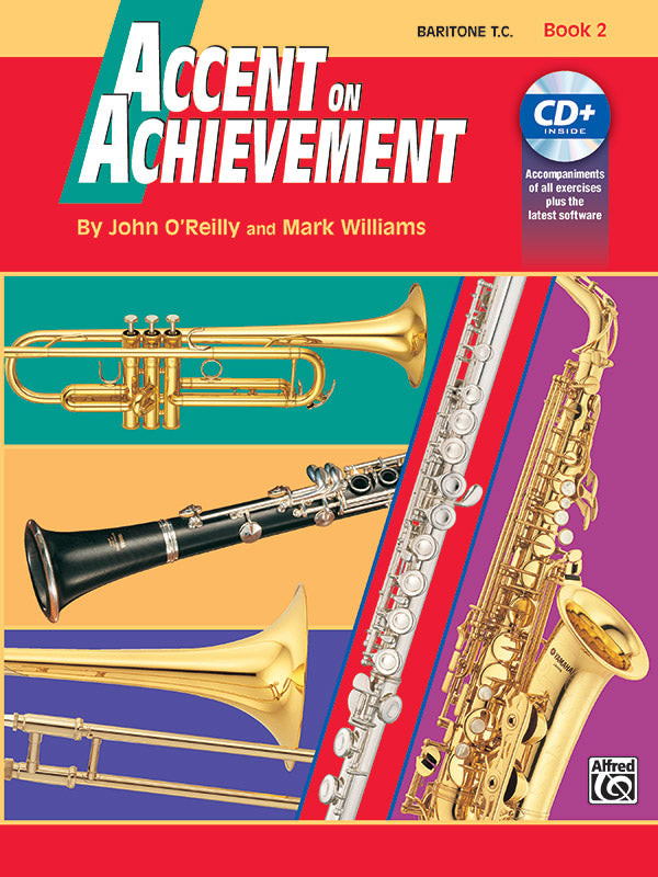 Accent on Achievement Bk 2 Baritone TC Bk/Cd