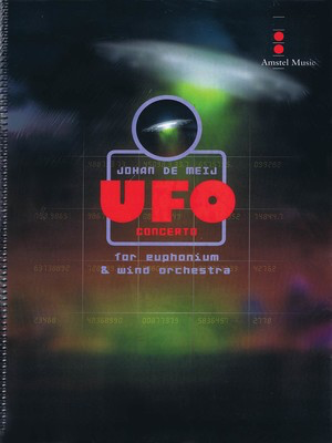 UFO Concerto (for Euphonium and Wind Orchestra) - Score Only - Johan de Meij - Amstel Music Score