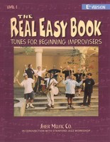The Real Easy Book Vol. 1 - Tunes for Beginning Improvisers - E Flat Version - Various - Eb Instrument Sher Music Co. Fake Book Spiral Bound