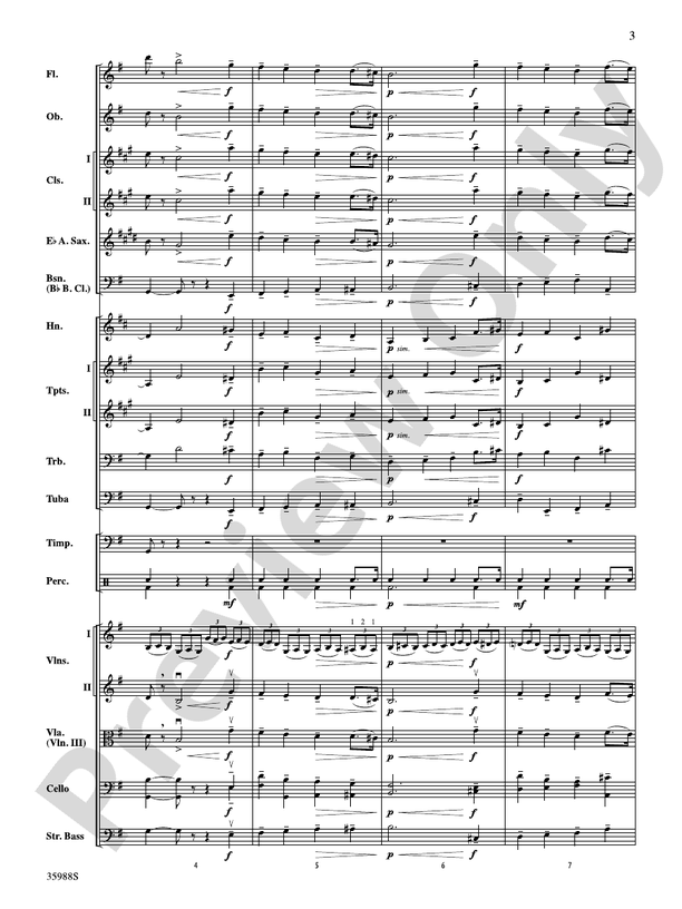 Symphony No. 5 (Finale) – Ful Orchestra Conductor Score & Parts (Digital Download)