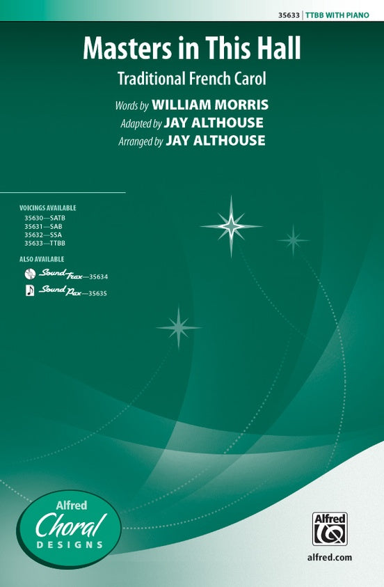 Masters in This Hall – TTBB Choral Octavo (Digital Download)