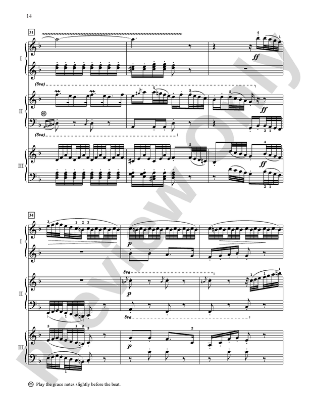 Essential Keyboard Trios: 10 Intermediate to Early Advanced Selections in Their Original Form - 1 Piano, 6 Hands (Digital Download)