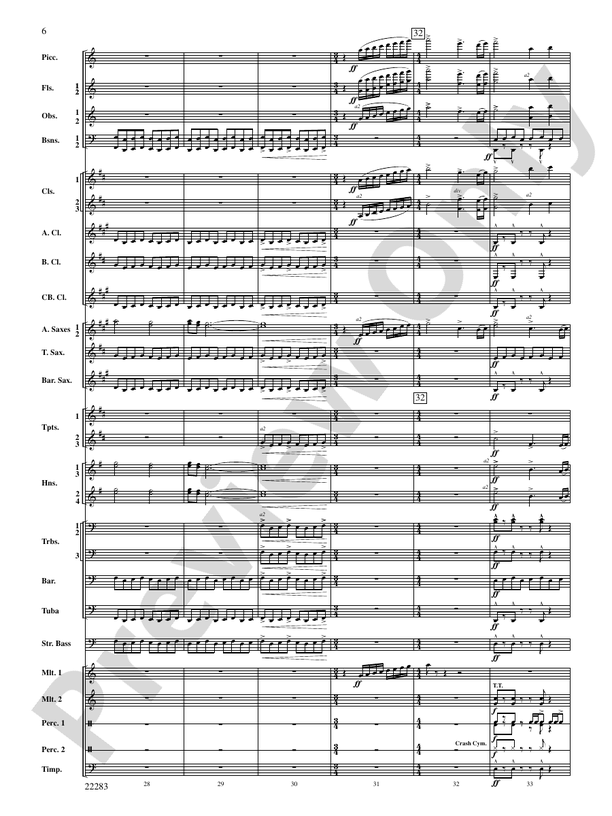 Like the Stars Forever and Ever ... - Concert Band Conductor Score & Parts (Digital Download)
