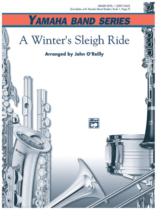 A Winter's Sleighride - Concert Band Conductor Score & Parts (Digital Download)