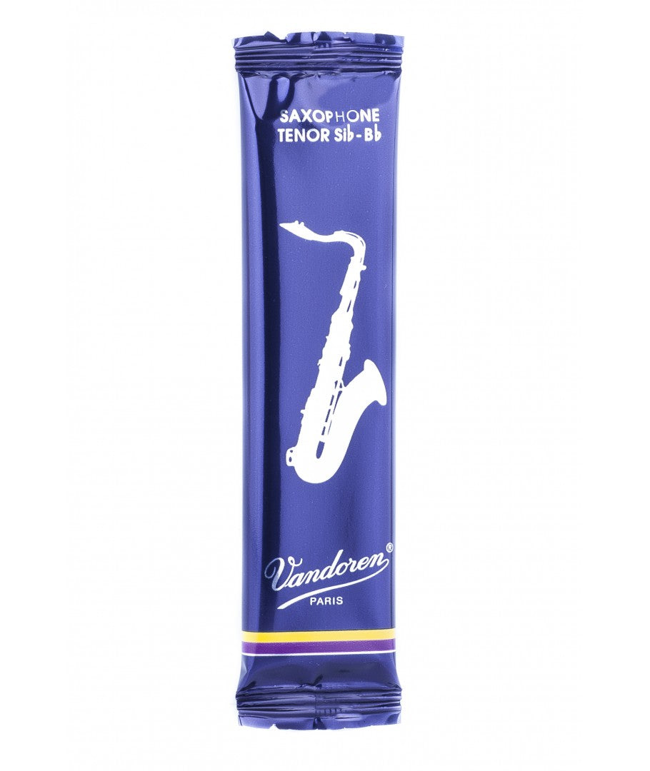 Vandoren Traditional Tenor Saxophone Reeds, Strength 2, Single
