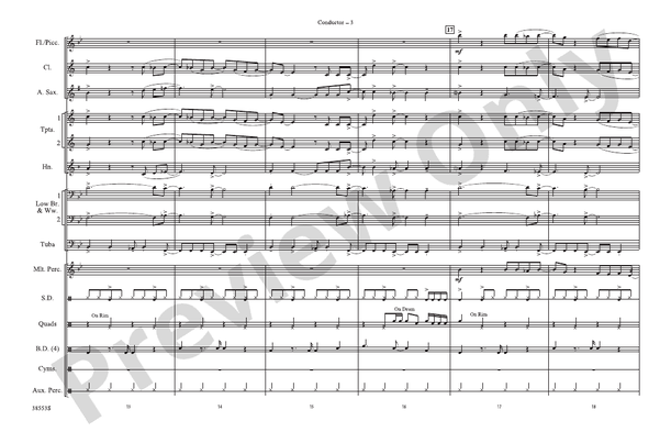 We Are Family – Marching Band Conductor Score & Parts (Digital Download)