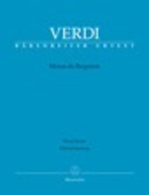 Verdi Messa da Requiem Vocal Score