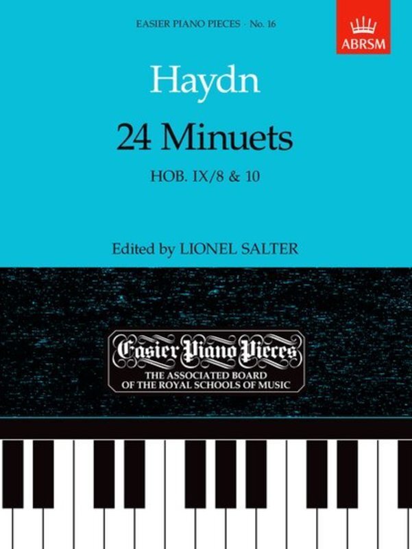 Haydn 24 Minuets Hob IX/8 & 10 Piano Solo
