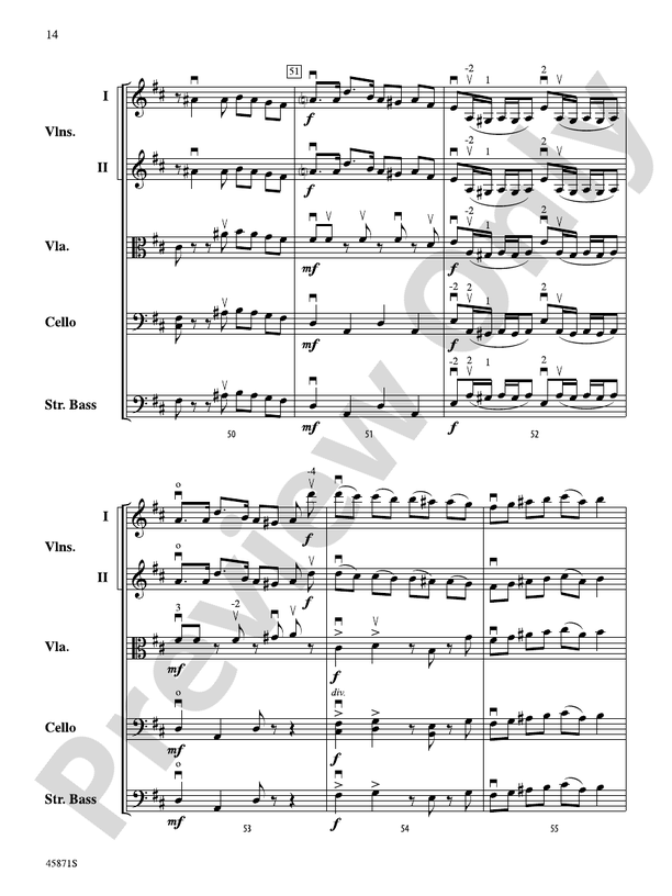 Hemispheres - String Orchestra Conductor Score & Parts (Digital Download)