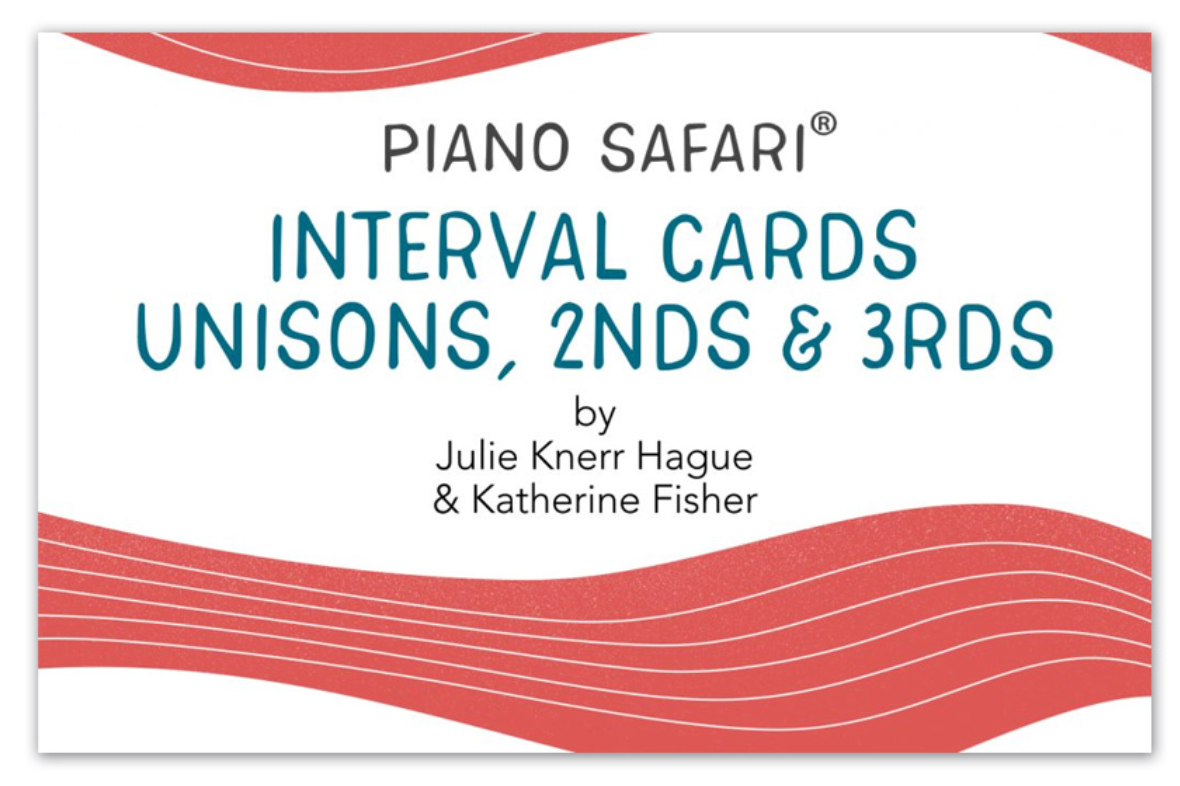 Piano Safari Interval Cards 1 - Fisher Katherine; Hague Julie Knerr Piano Safari PNSF1043