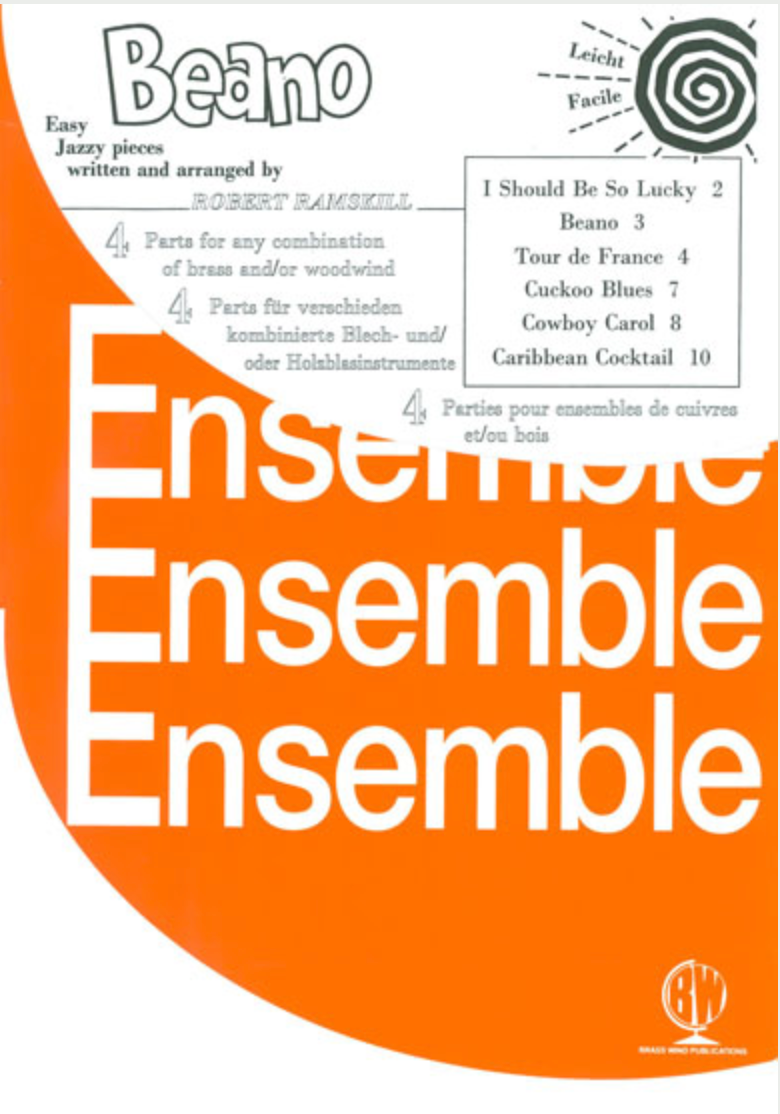 Beano - 4 Part Woodwind or Brass arranged by Ramskill Brasswind BW802
