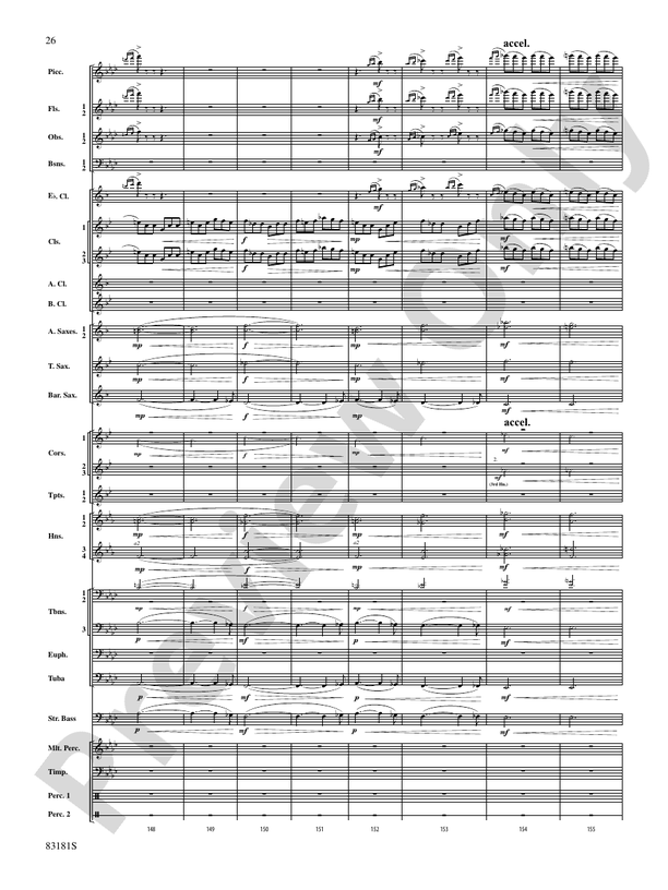 The Irish Washerwoman (from the Irish Suite) - Concert Band Conductor Score & Parts (Digital Download)