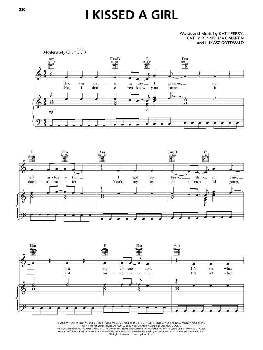 Songs of the 2000s PVG/OLA Hal Leonard 137608