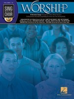 Worship - Sing with the Choir Volume 16 - Various - SATB Hal Leonard /CD