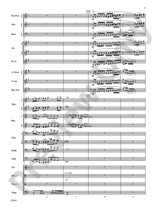 Spirit of Flight - Concert Band Conductor Score & Parts (Digital Download)